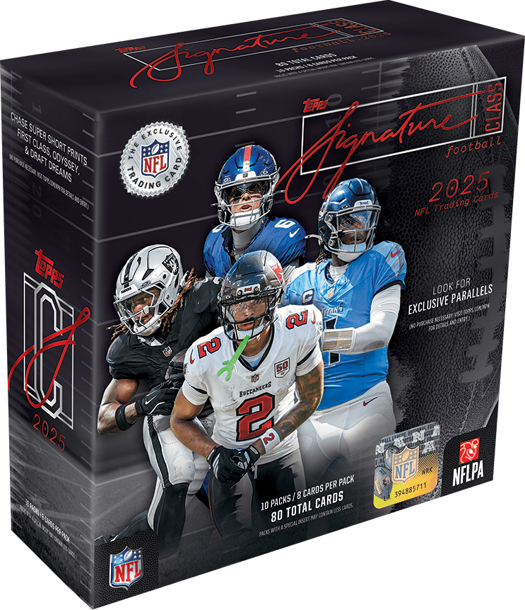 2025 Topps Signature Class Football Mega Box