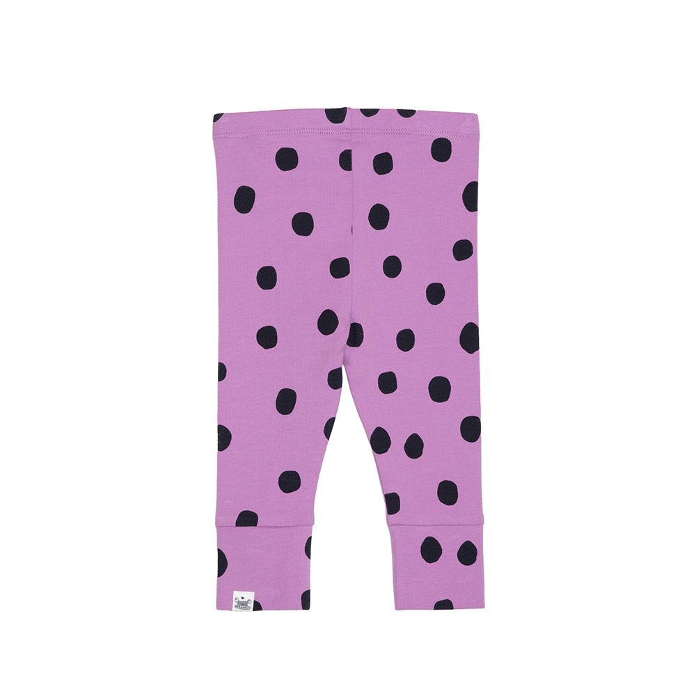 rise little earthling Cuffed Legging BGFKB07 - Antique White Leopard / 12-18m - Image 5
