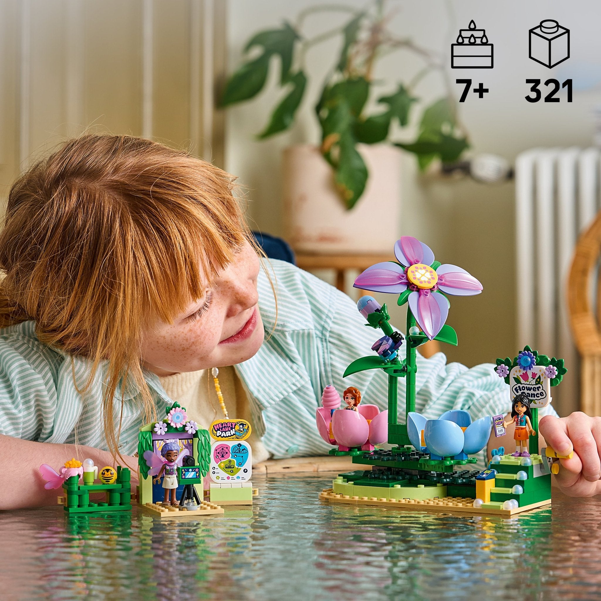 LEGO® Friends Spinning Flower & Fairy Teacup Ride 42702 - Image 2