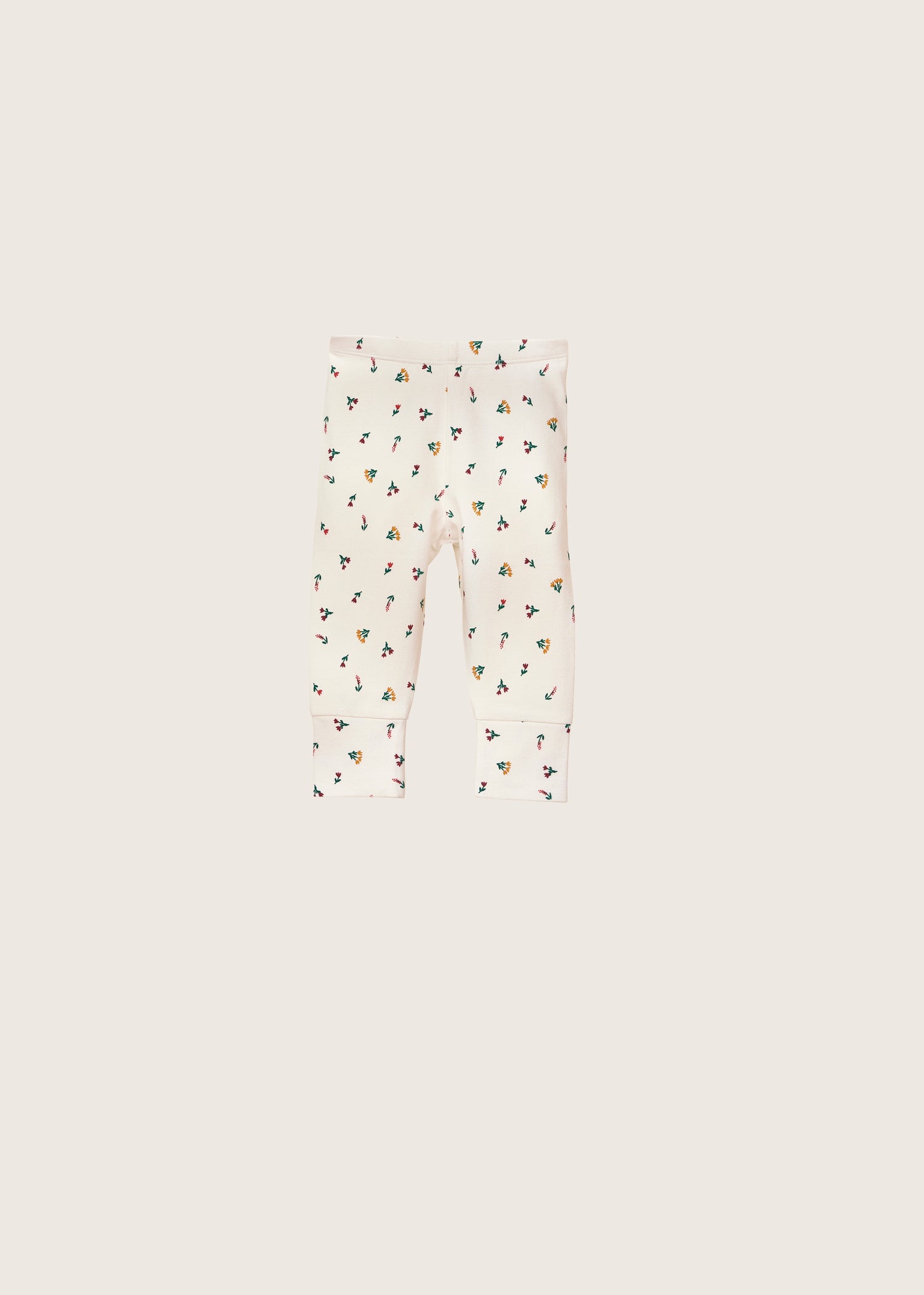 rise little earthling Cuffed Legging BGHKB07 - Light Pink All-Over-Print / 6-9m - Image 6