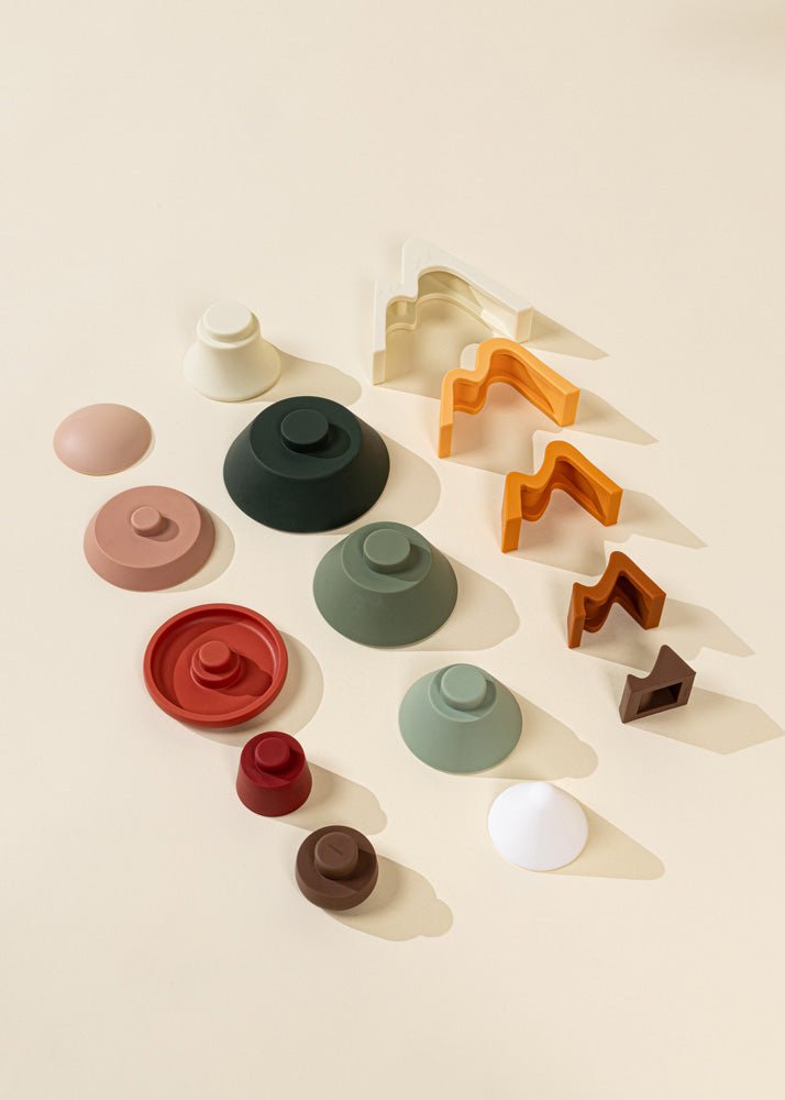 Coco Village Silicone Stackable Forest Set (16 pcs) - Image 3