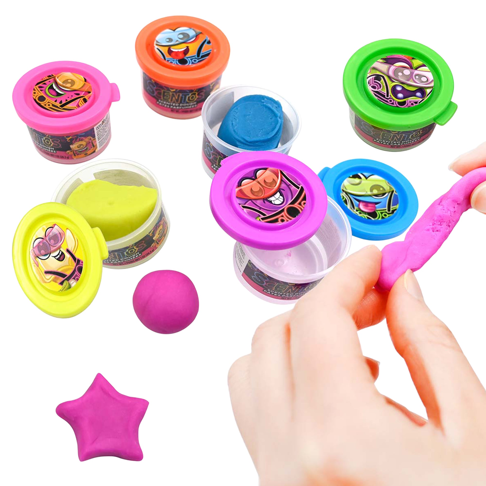 Scentos - Scented Neon Party Pack - Dough - Image 8