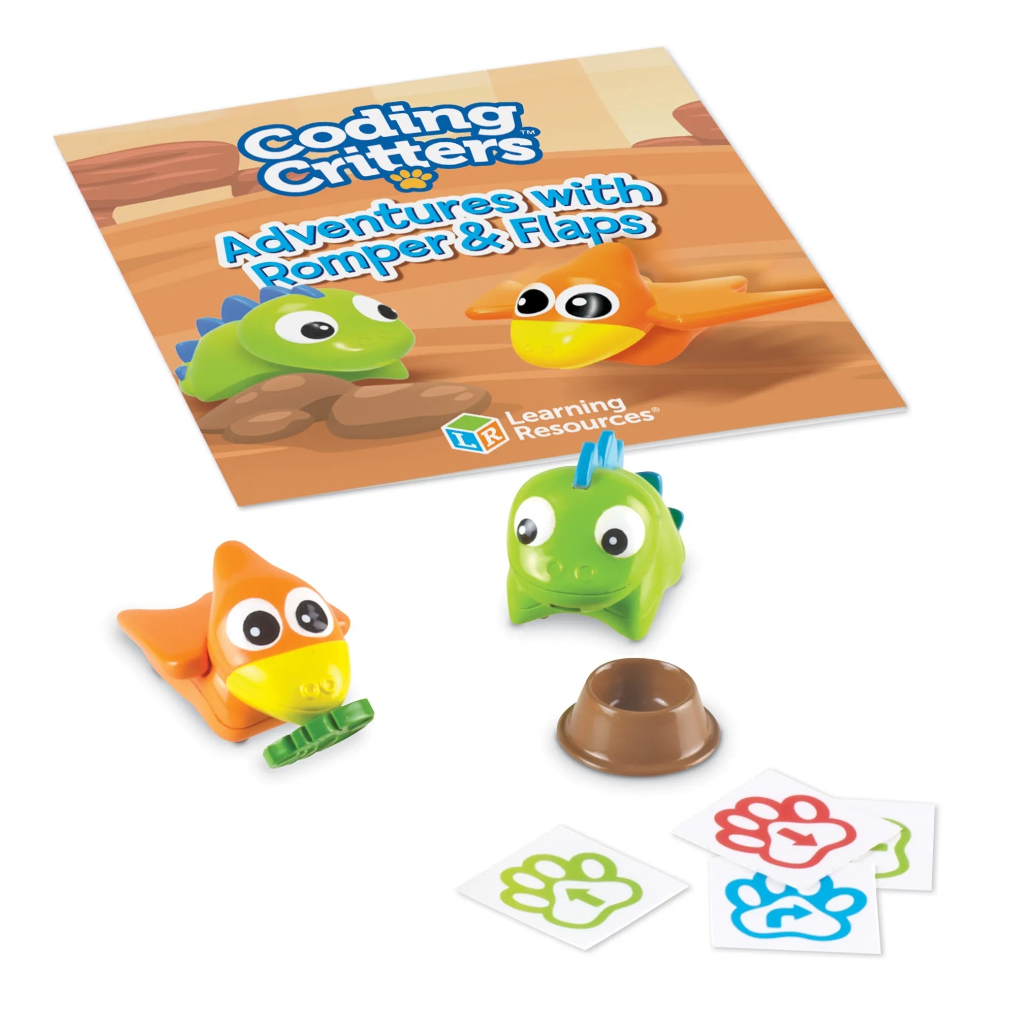 Learning Resources Coding Critters® Pair-a-Pets: Adventures with Romper & Flaps - Image 2