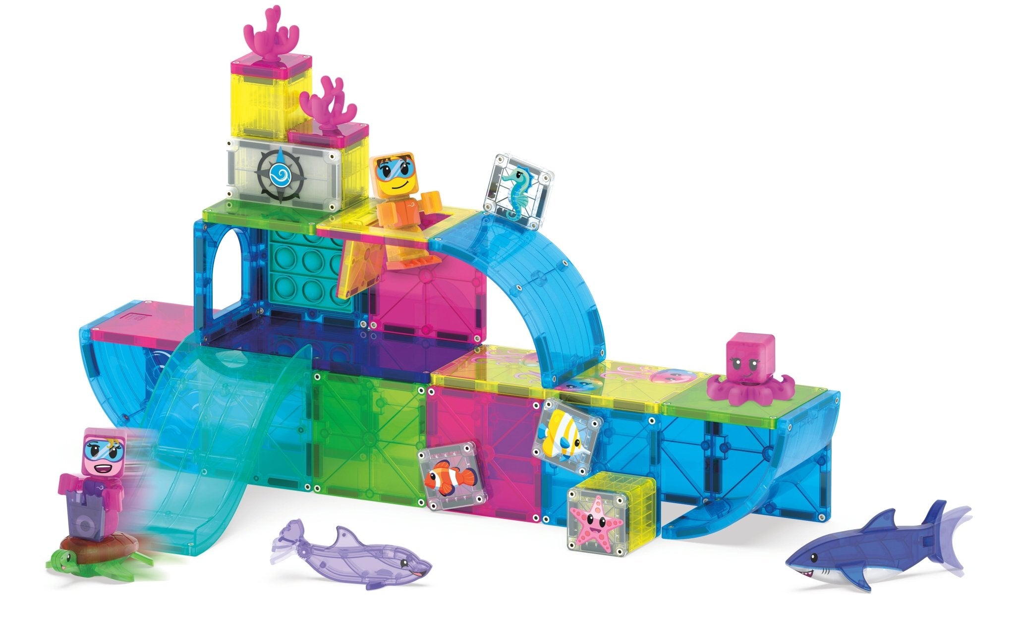 The Original MAGNA-TILES® Undersea Adventure 58-Piece - Image 3