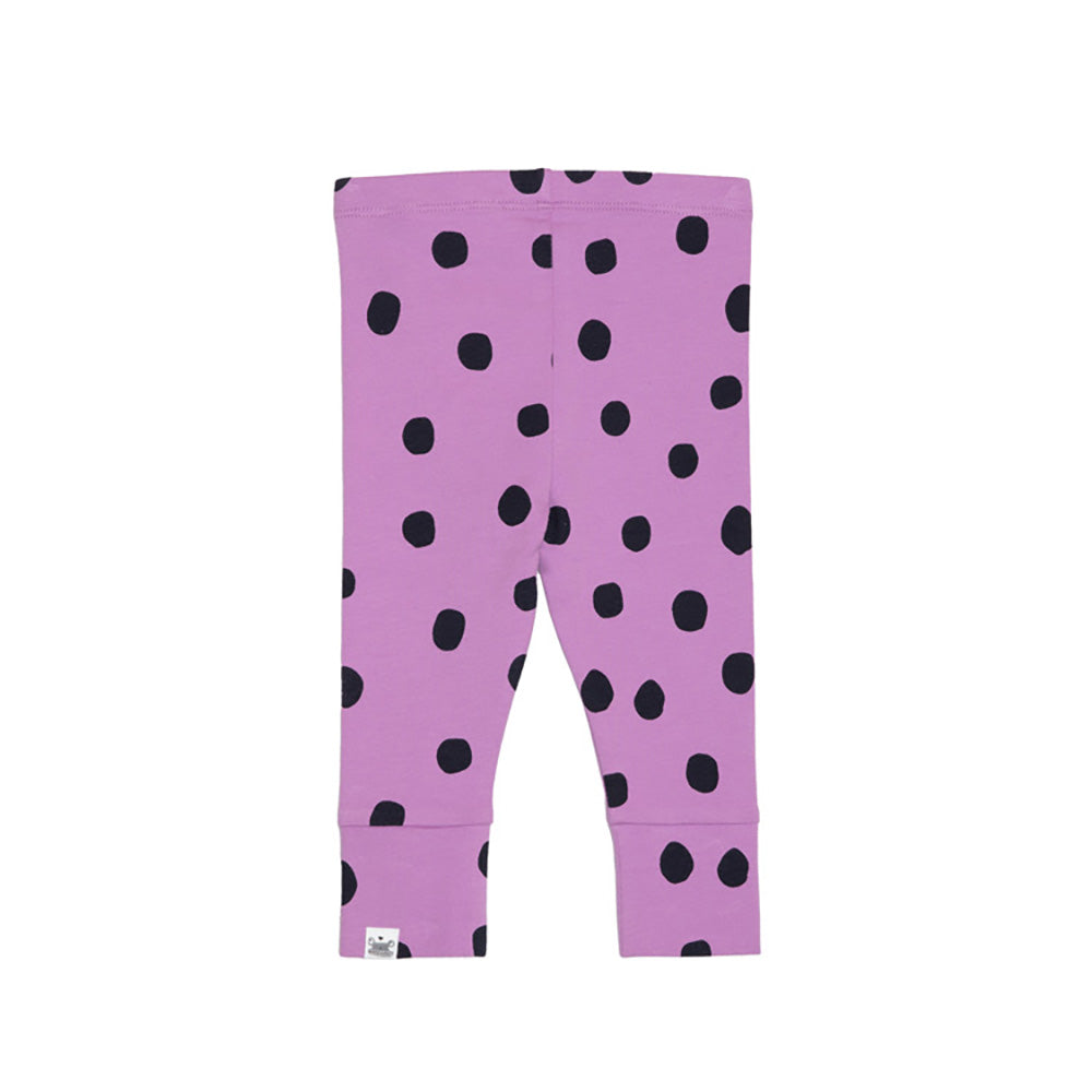 rise little earthling Cuffed Legging BGFKB07 - Antique White Leopard / 12-18m - Image 4