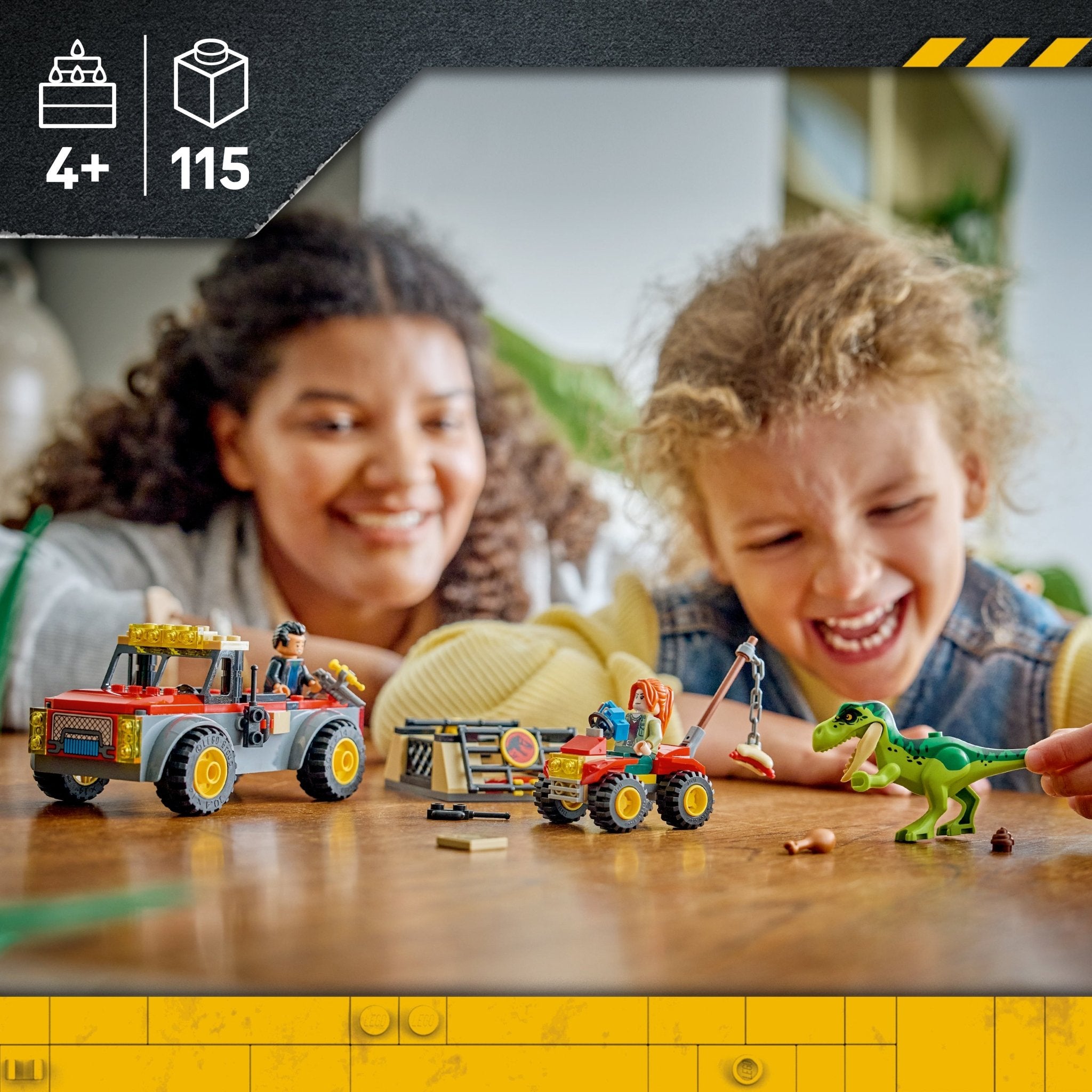 LEGO® Jurassic World Young T. rex Transport Truck 77978 - Image 2