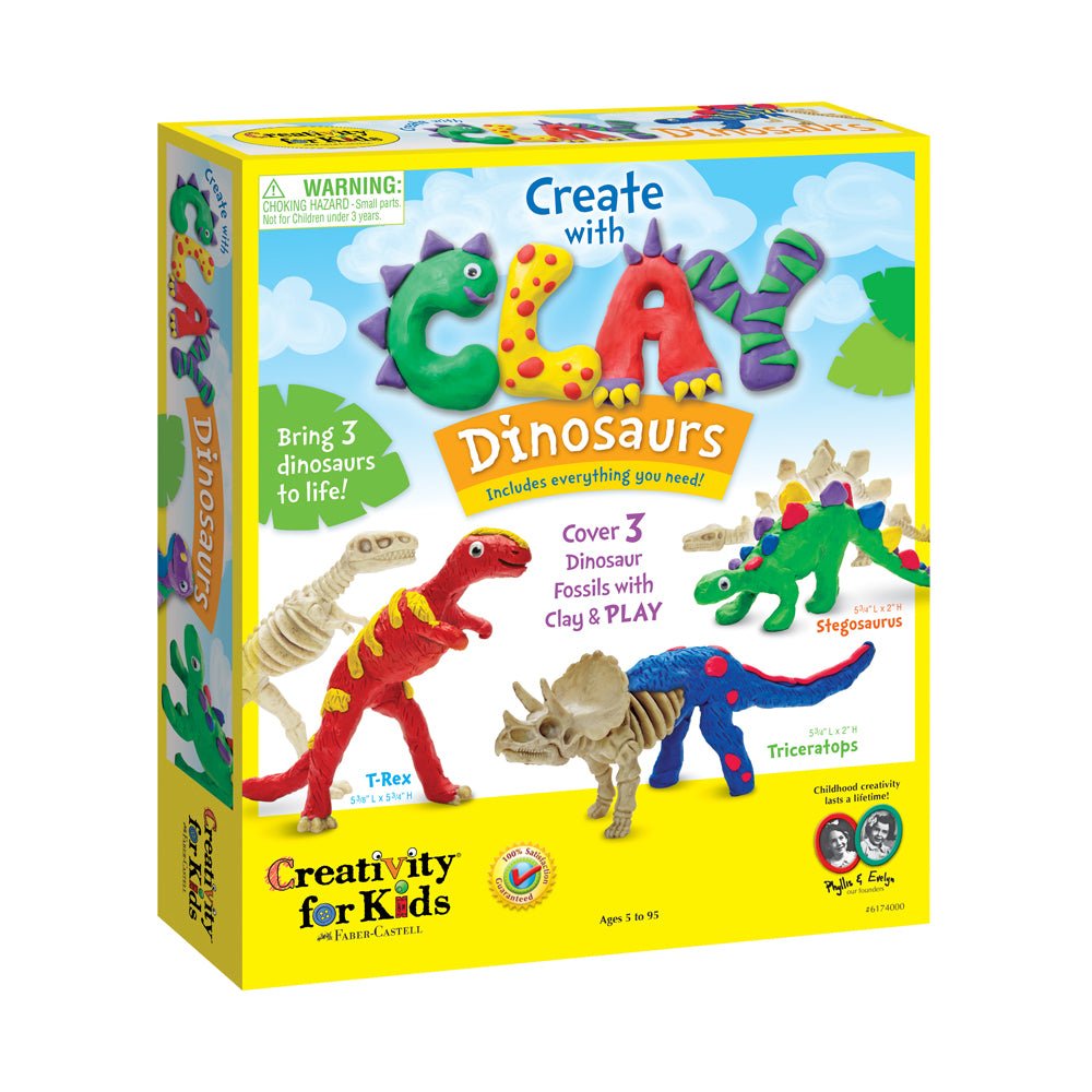 Creativity for Kids Create with Clay Dinosaurs - Image 6