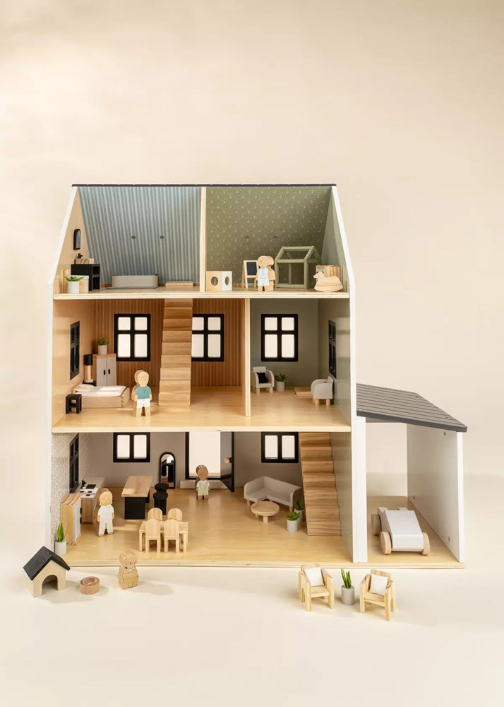Coco Village Wooden Doll House Outdoor Furniture (8pcs) - Image 17