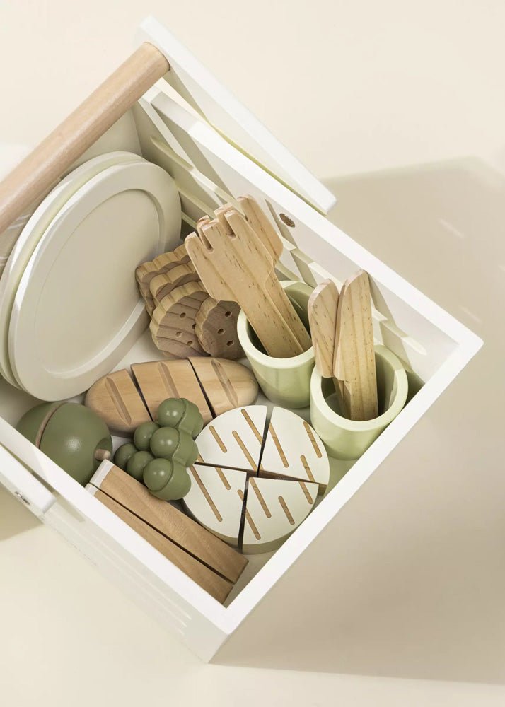 Coco Village Wooden Picnic Playset and Accessories - Image 6
