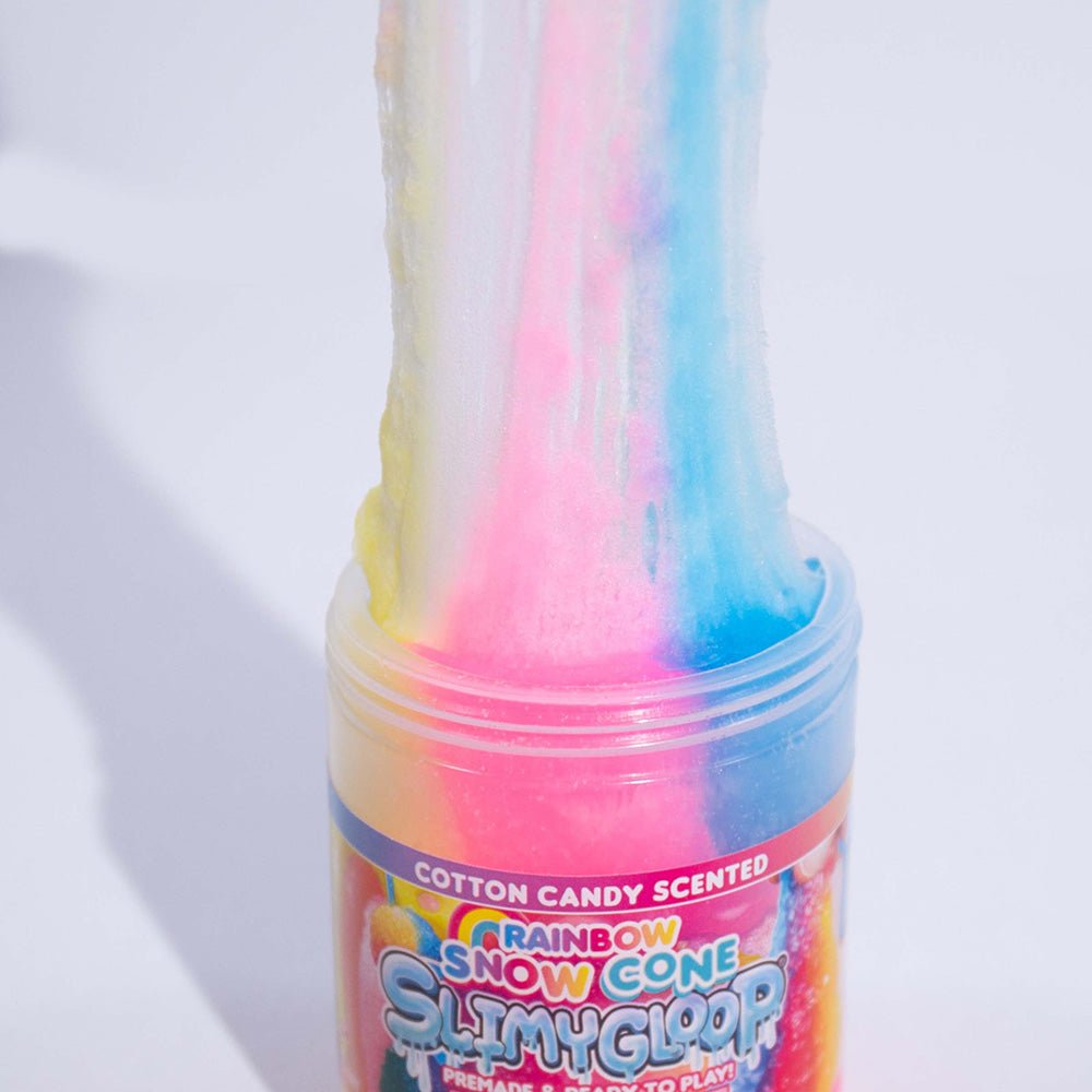 Slimygloop Jar Rainbow Snow Cone Icy Slime - Image 5