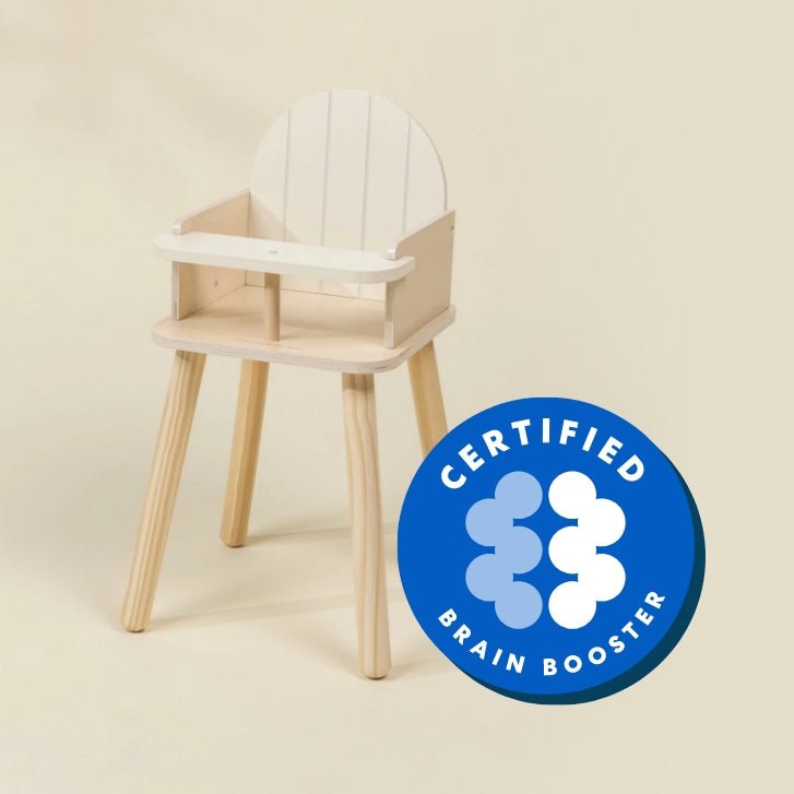 Coco Village Wooden Doll High Chair