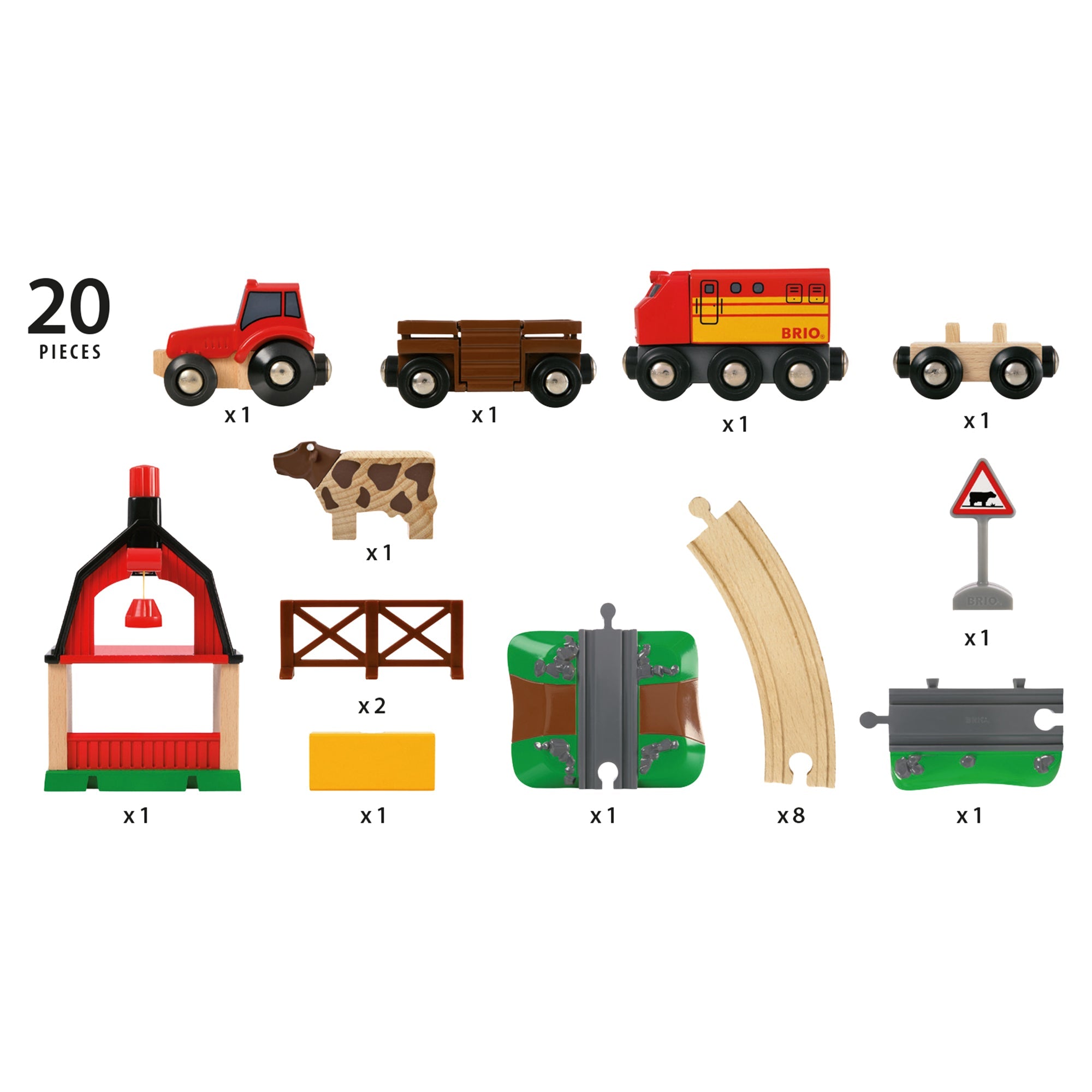 Brio Farm Railway Set - Image 4