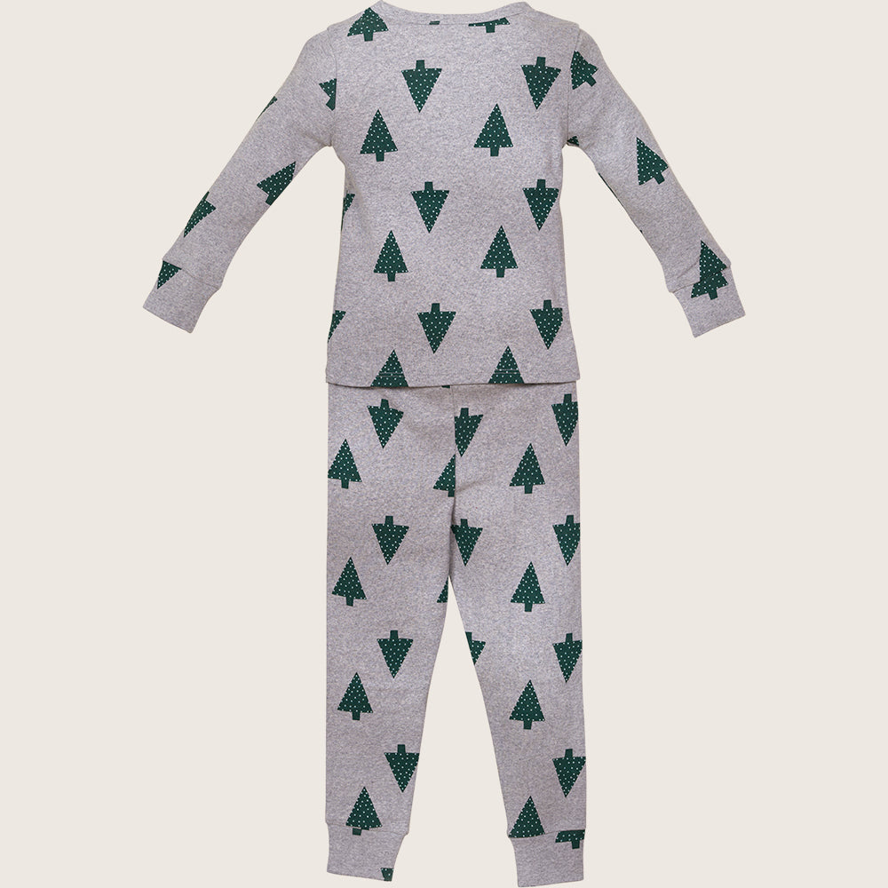 rise little earthling Holiday Sleep Set TGHSL00 - Red Stripe / 3y - Image 3