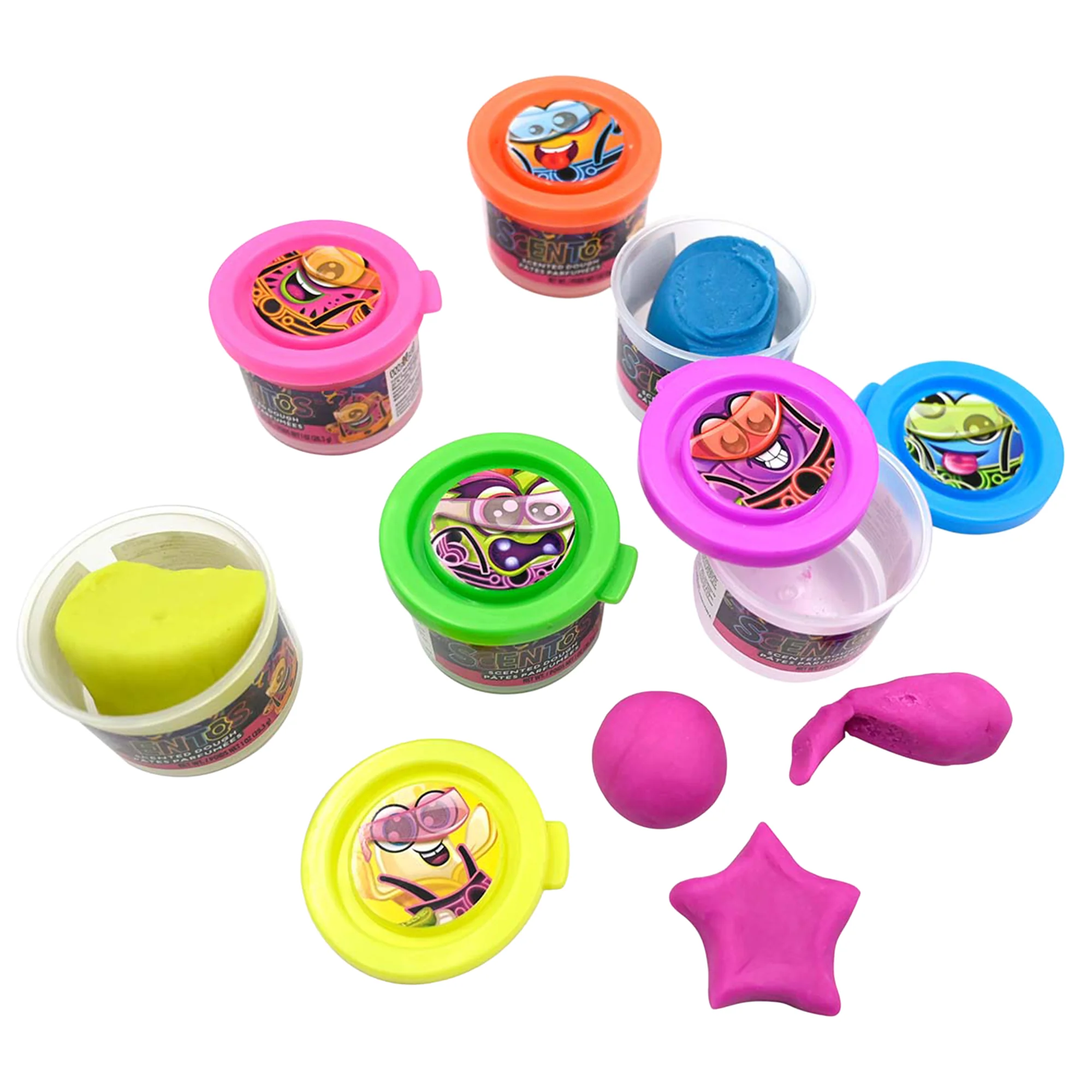 Scentos - Scented Neon Party Pack - Dough - Image 7