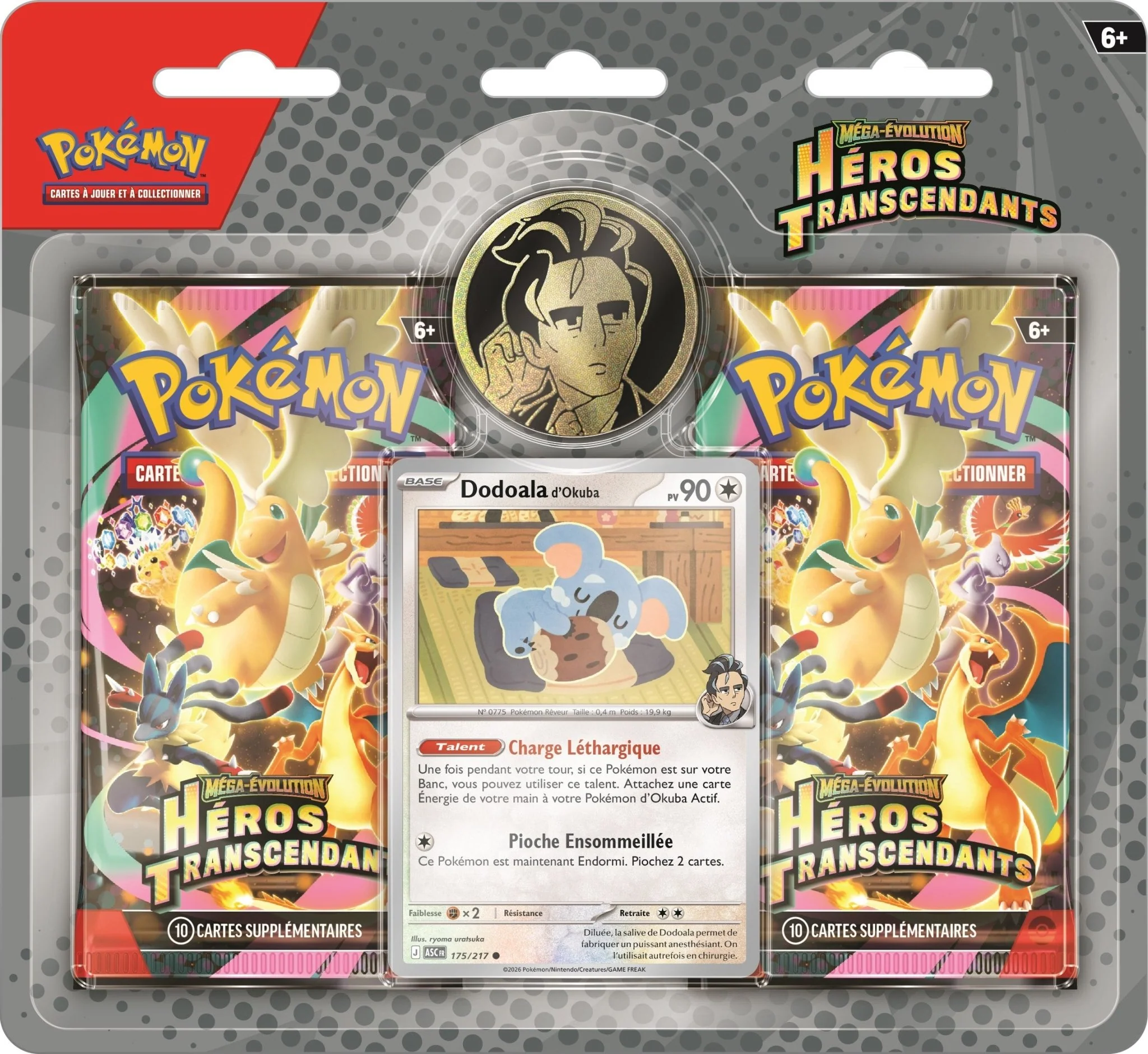 Pokemon Pokémon TCG: Mega Evolution- Ascended Heroes Collection 2 Pack Blister - Image 2