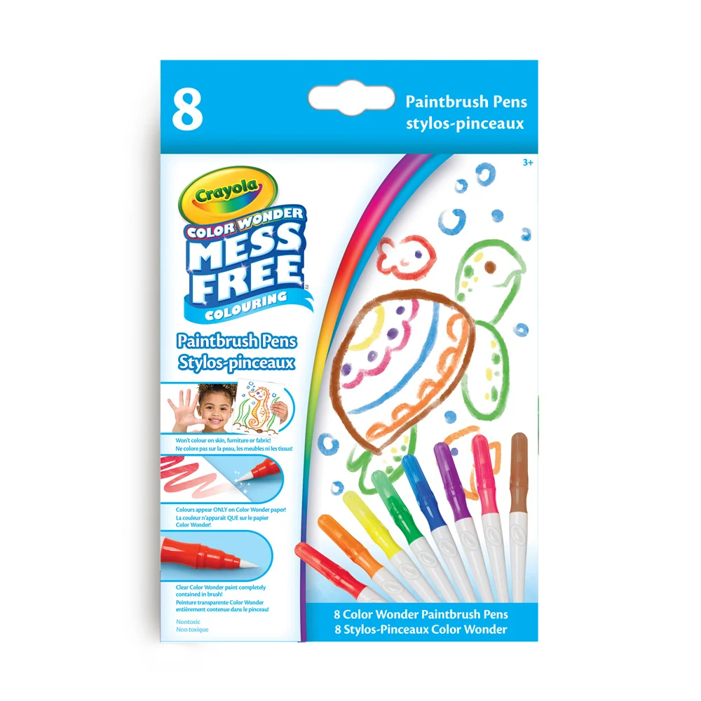 Crayola Color Wonder Mess-Free Paintbrush Pens - Image 5