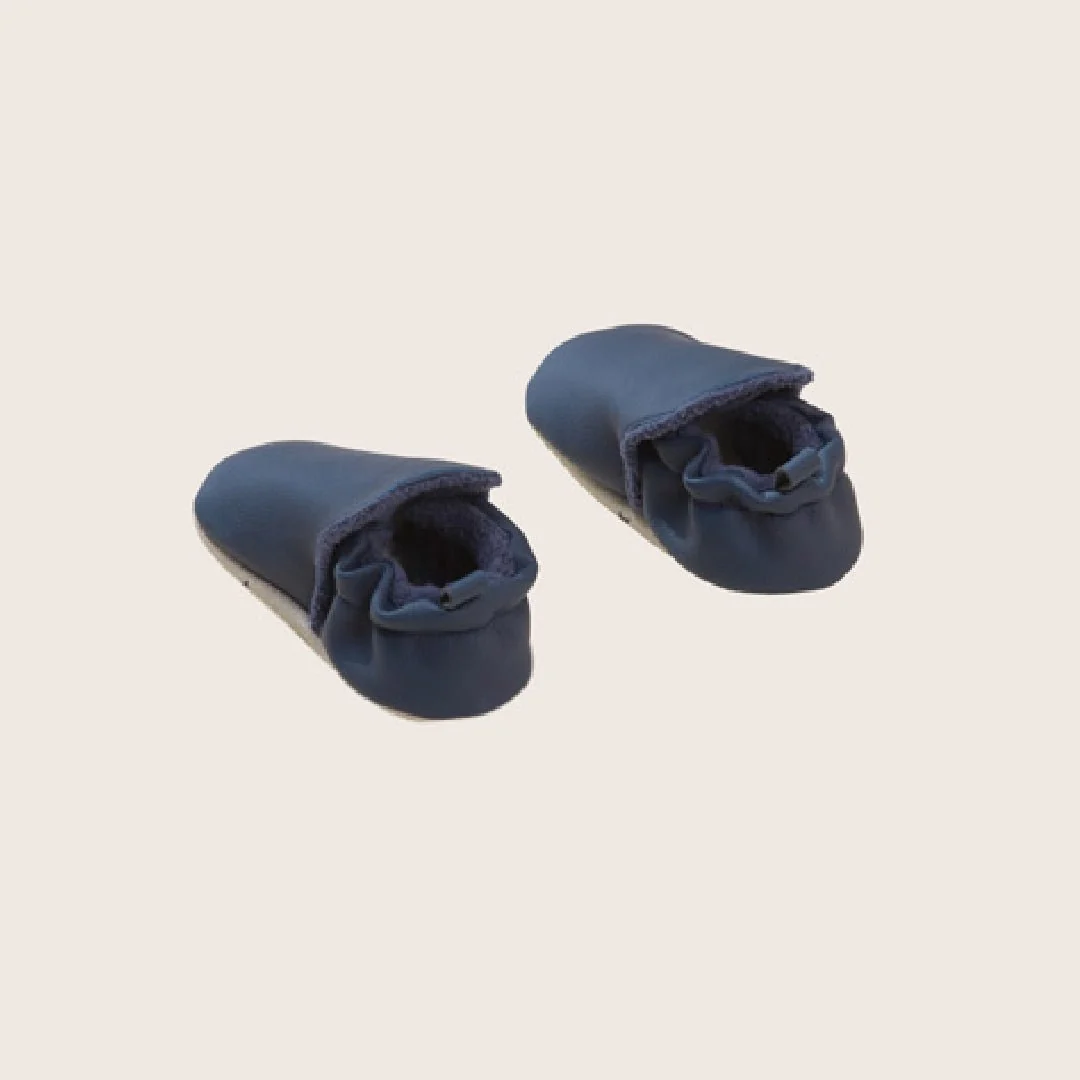 rise little earthling Slide Ons - Navy / 3-6m - Image 6