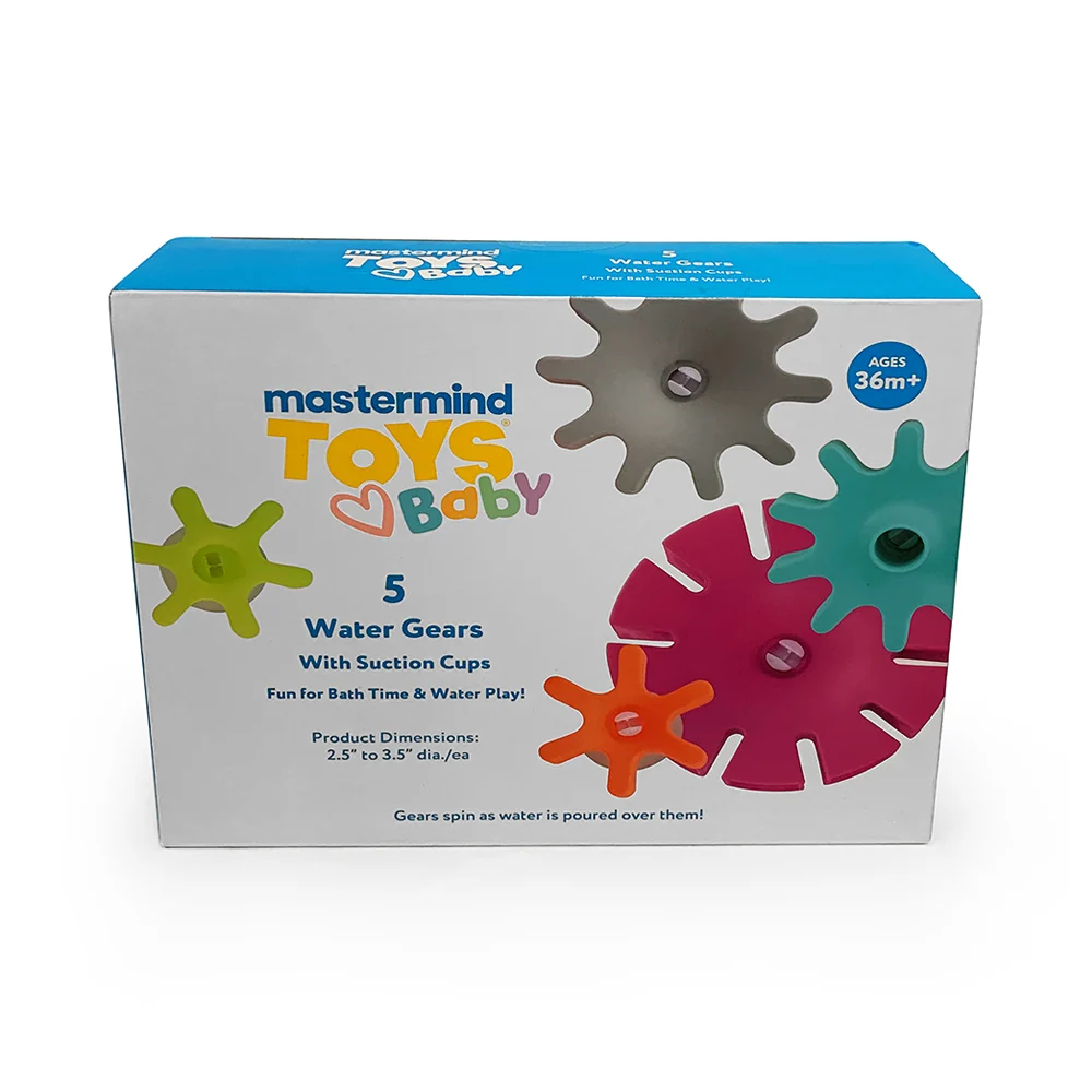 Mastermind Toys Baby Mastermind Toys Water Gears Bath Activity 5 Piece Set - Image 8