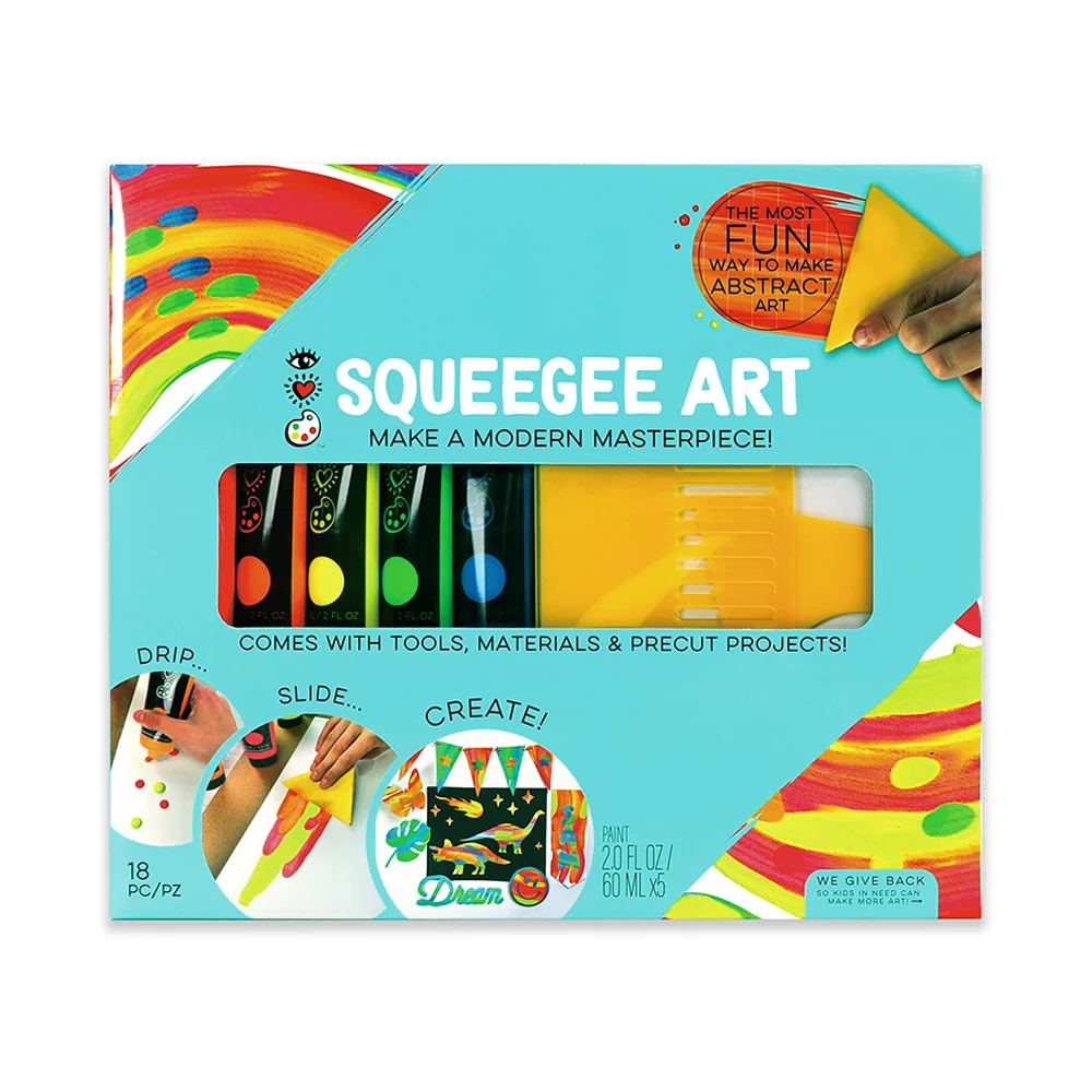 Bright Stripes iHeartArt Squeegee Art - Image 8
