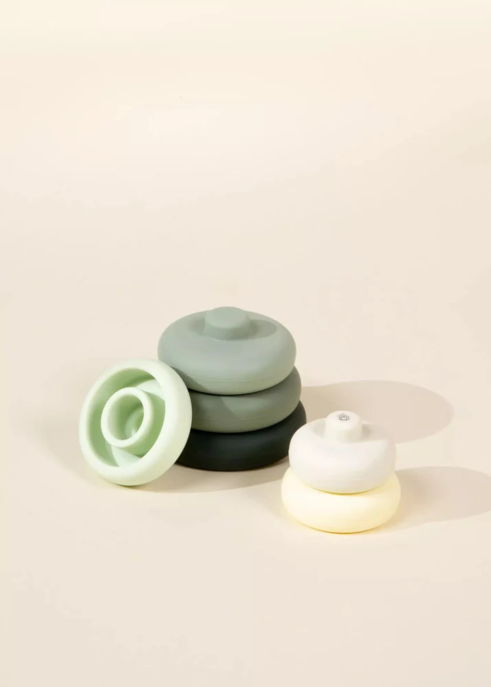 Coco Village Set of 6 Silicone Stackable Rings - Image 11