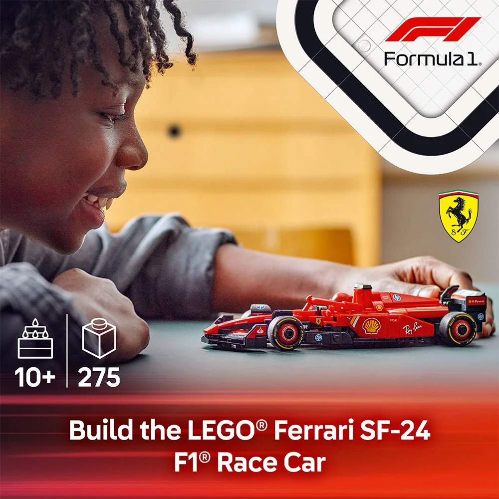 LEGO® Speed Champions Ferrari SF24 F1 Race Car77242 - Image 2
