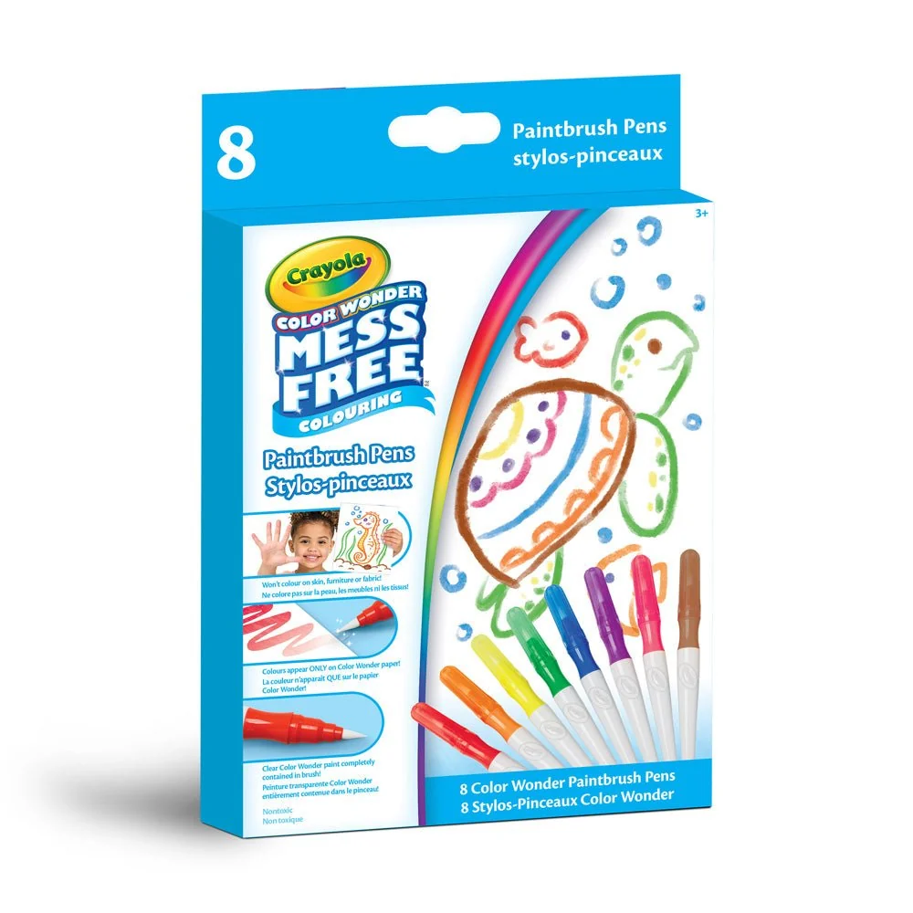 Crayola Color Wonder Mess-Free Paintbrush Pens - Image 2