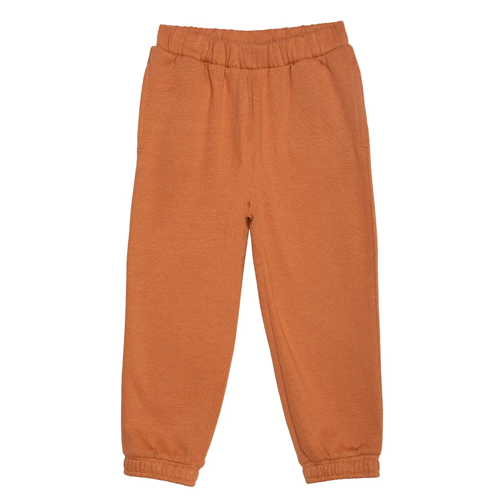 rise little earthling Fleece Jogger - Rose Nutmeg / 18-24m