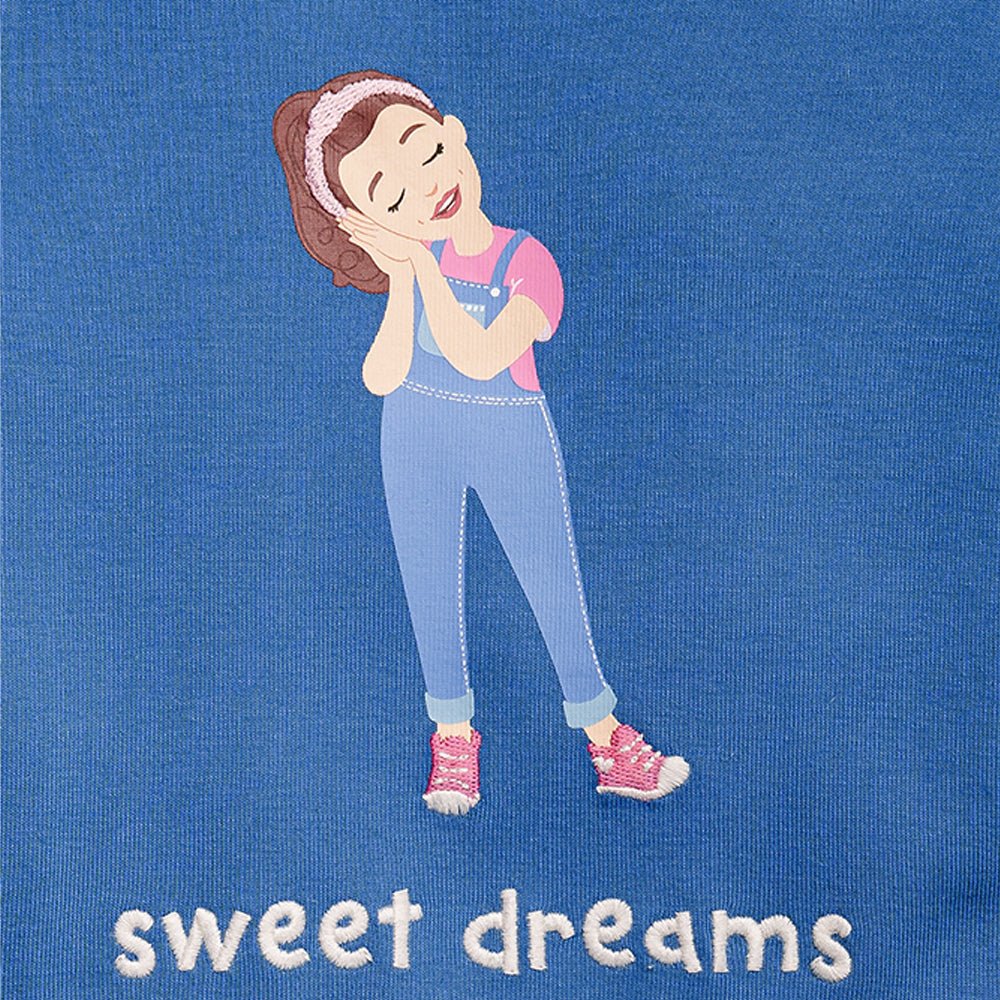 Ms. Rachel Sleep Set - Blue Stripe / 18-24m - Image 25