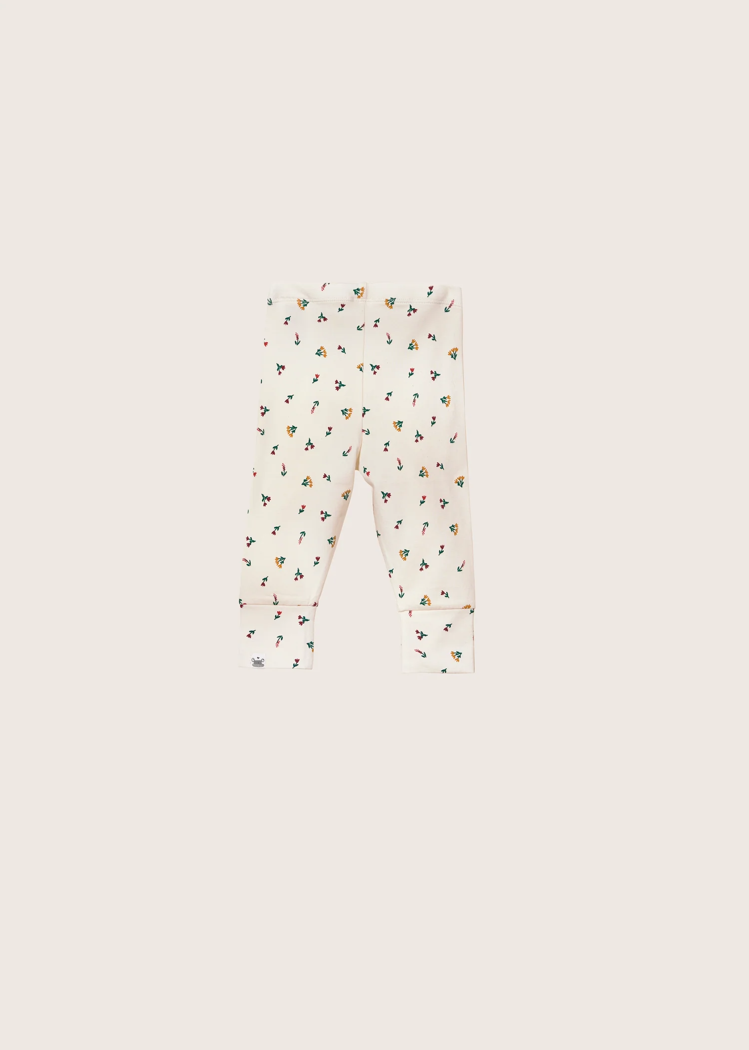 rise little earthling Cuffed Legging BGHKB07 - Light Pink All-Over-Print / 6-9m - Image 8