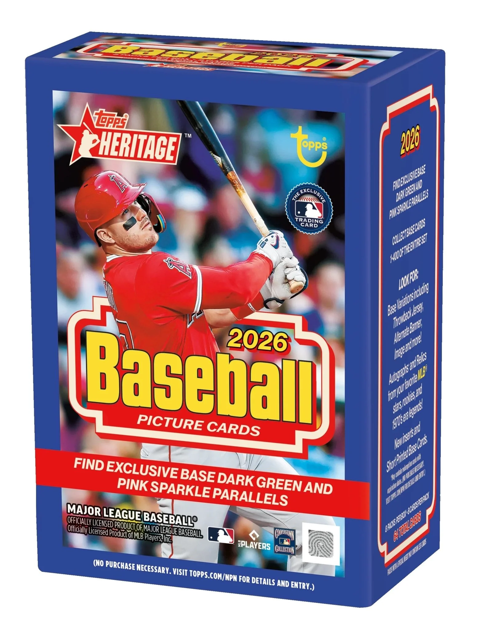 2026 TOPPS Heritage Baseball Value Box