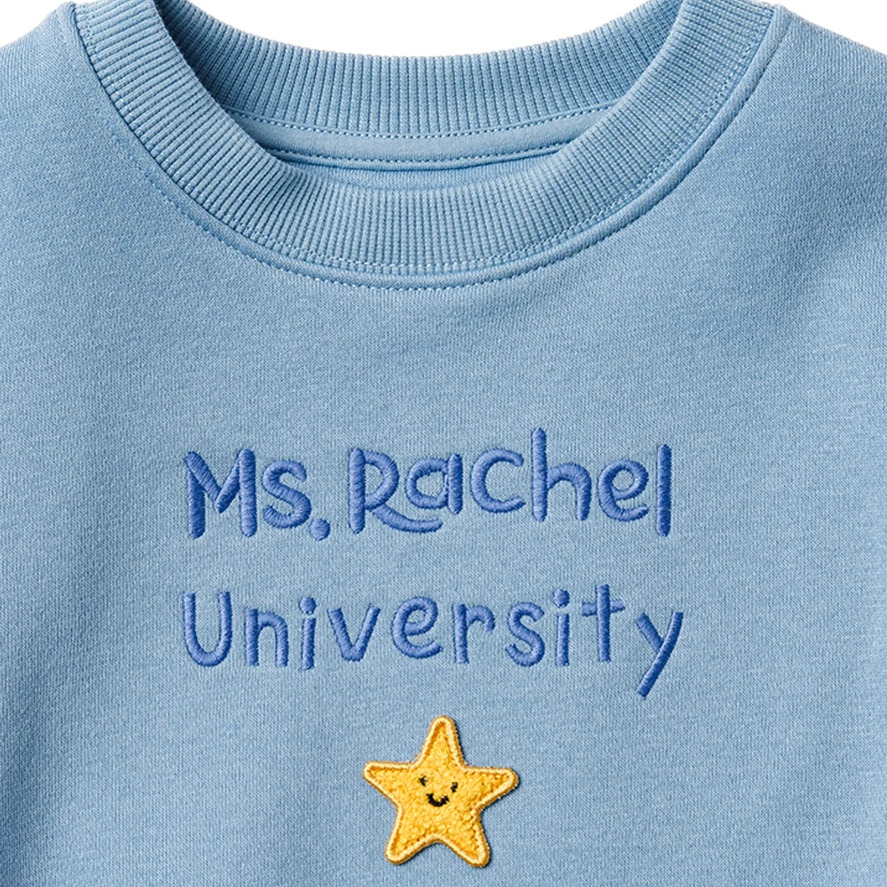 Ms.Rachel Sweatshirt - Light Blue / 12-18m - Image 9